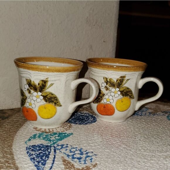 Mikasa Garden Club Delight EC 460 coffee cups - Picture 9 of 14